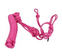 Halter de la Cuerda Montagable de Tejido Ajustable Multifuncional Cabalero de Seguridad Capacitación Diariamente (Rosa)