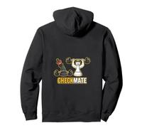 Halterofilia Ajedrez Peón Gimnasio Sudadera con Capucha