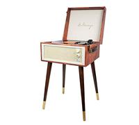 Halterrego Platino Vinilo Cottage Bluetooth out 4 Pies Desmontables Patrón Cuero Vintage