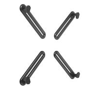 HALTERUNGSPROFI Adaptador VESA para monitores LED y LCD sin agujeros VESA de hasta 27 pulgadas para soportes de monitor con VESA 75x75 100x100 office VESAPLUS