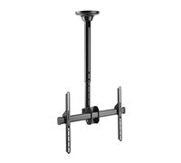 HALTERUNGSPROFI DH4002 - Soporte de techo inclinable, giratorio hasta 70 pulgadas hasta 50 kg, VESA hasta 600 x 400, ideal para televisores LCD LED FullHD 4K UHD