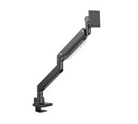 HALTERUNGSPROFI Office-GS612AEX - Soporte para monitor (27 kg hasta 57 pulgadas, brazo de soporte con resorte de gas LED LCD, VESA 75 x 75, 100 x 100, 200 x 200 cm)