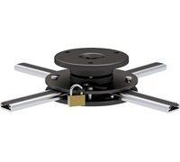 HALTERUNGSPROFI - Soporte de Techo para proyector, máx. 20 kg, con candado, extraplano