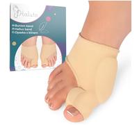 HALUTO 2 Piezas Banda Correctora de Hallux Valgus - Separador de Dedos Hallux Valgus - Separador de Dedos del Hallux Valgus - Calcetines Hallux Valgus con Protección de Gel