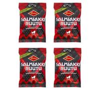 Halva Salmiakkiruutu Salmiakki vegaaninen & liivatteeton Regaliz 24 Packs of 120g