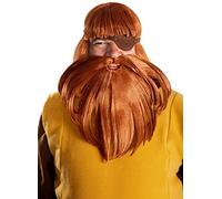 Halvar - Padre de Wickie - Juego de peluca para disfraz de adulto - Disfraz vikingo para carnaval, fiestas temáticas