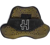 Halvarssons Furudal Cap Protector de pecho, negro, Talla única