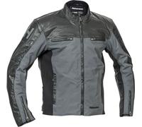 Halvarssons Holmen Chaqueta de moto de cuero impermeable CE Vintage con protectores, 58