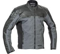 Halvarssons Holmen chaqueta textil impermeable para motocicletas, negro-gris, tamaño 52 para Hombres