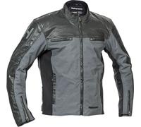Halvarssons Holmen chaqueta textil impermeable para motocicletas, negro-gris, tamaño 62 para Hombres