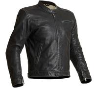 Halvarssons Idre Chaqueta de cuero para motocicleta, negro, tamaño 62 para Hombres