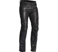 Halvarssons Rider Pantalones de cuero para motocicleta, negro, tamaño 50 para Hombres