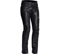 Halvarssons Rider Pantalones de cuero para motocicleta para damas, negro, tamaño 44 para Mujer