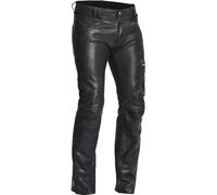 Halvarssons Rider Pantalones de cuero para motocicleta, negro, tamaño 52 para Hombres