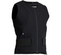 Halvarssons Visten Chaleco protector, negro, Talla XL