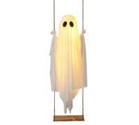 Halween Ghosts Decor in Festa - Adorno Fantasma, Espectrales Objetos de Escena de Halloween, Decoraciones Exteriores Interiores | Haunted House Garden Lawn Patio Yard Ringer Portway Display Party