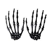 Halween Skeleton HaMani nds - Adorno de manos esqueletos de decoración de horror - Decoración estacional de brazos falsos realistas colgados para el escritorio del alféizar del porche casa embrujada