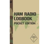 Ham Radio Logbook Pocket Edition: SOTA / POTA / Daily - Contact Logbook for Amateur Radio Operator | 600 Contacts | 6 x 9 Inches Small Size