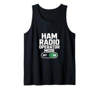 Ham Radio Operador Modo Divertido Dichos Toggle Camiseta sin Mangas
