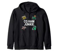 Ham Radio Operator CQ Ham Junkie Amateur Broadcaster Sudadera con Capucha