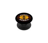 Ham Radio RTTY Operator Vintage Tube Baudot Babble PopSockets PopGrip Adhesivo