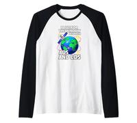 Ham Radio Satellite AOS LOS Acquisition Signal Design Camiseta Manga Raglan