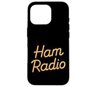 Ham Radio Script Glow Carcasa para iPhone 16 Pro