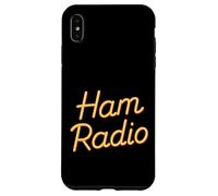 Ham Radio Script Glow Carcasa para iPhone XS Max
