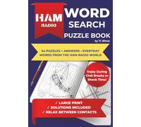 Ham Radio Word Search Puzzle Book: 54 Puzzles Featuring Q-Codes, Frequencies & Ham Radio Lingo