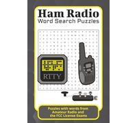 Ham Radio Word Search Puzzles: Word Searches with Easy to Read Print about Ham Radio, FCC Licence, Digital Modes and More | 6x9 inches, 90 pages | 40+ ... Gift for Vacations, Holiday and Free Times