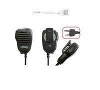 HAM-WAY SM-01 SM-01 MICROFONO/ALTAVIOLETA CON PTT PARA ICOM/ALINCO/ESTÁNDAR/INTEK/MIDLAND, CONECTOR ESTÁNDAR 2Pin