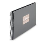 Hama 00009841 álbum de foto y protector gris 50 hojas encuadernación