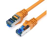Hama 00020097 Naranja 10m Cat7 - Cable de red (10 m, Cat7, Naranja)