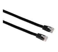 Hama - 00039608, 5.0 m, Cat. 5e, RJ45, RJ45, Negro