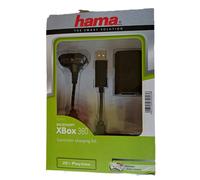 Hama 00039923 Cargador Play & Charge Kit Xbox 360 Elite Incluye Batería Recarg.