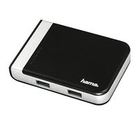 Hama 00054546 USB 3.0 (3.1 Gen 1) Type-A/Type-C Negro, Plata - Lector (MicroSD (TransFlash),MicroSDHC,MicroSDXC,SD,SDHC,SDXC, USB 3.0 (3.1 Gen 1) Type-A/Type-C, 1 m, 5000 Mbit/s, Negro, Plata, Estado)