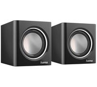 Hama - 00173132 - Altavoces Móviles Sonic 185 2.0 Pc 3W, Negro