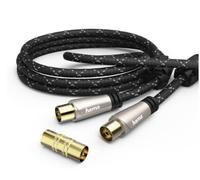 Hama 00179237 Koaxialkabel 5 m Koaxial Schwarz - Braun (00179237) Marca