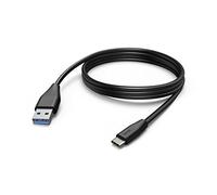 Hama 00183343 - Cable USB (3 m, USB C, USB A, 5000 Mbit/s, Negro)