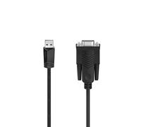 Hama 00200622 - Cable USB serie D-Sub (RS232, 9 pines, 1,5 m)