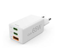 Hama - 00201996 cargador de dispositivo móvil Smartphone Blanco Corriente alterna Carga rápida Interior, Exterior