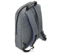 Hama Mochila para Portátil Genua 15,6″ (40 cm) Gris - Resistente al agua, Compartimento Acolchado, Bolsillos Organizadores, Diseño Ligero y Moderno para Oficina y Universidad
