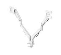 Hama 00220908 Soporte Monitor 2 Brazos Mesa 17 a 35" VESA 75x75 a 100x100 Max 15Kg