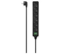 Hama 00223010 Toma Filtrada Con Interruptor Negro