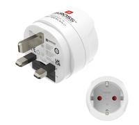 Hama 00223483 adaptador de enchufe eléctrico tipo g (ru) tipo f blanc