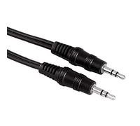 Hama 043330 - Cable de audio con conector jack de 3,5 mm (1,5 m), color negro