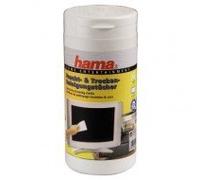 Hama 095889 - Toallitas húmedas para TV, 100 Unidades