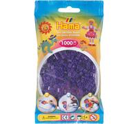 Hama 10.207-24 Translucent Purple-1,000 Beads in Bag, Multicol (Importación USA)