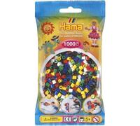 Hama 10.207-66 Solid Mix-1,000 Beads in Bag, Multicolour Multi (Importación USA)