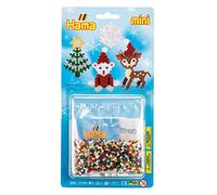 Hama 10.5514 - Juego de abalorios para Navidad, multicolor